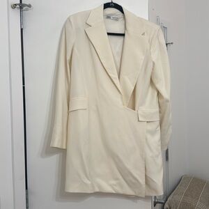 Zara Blazer Wrap Dress